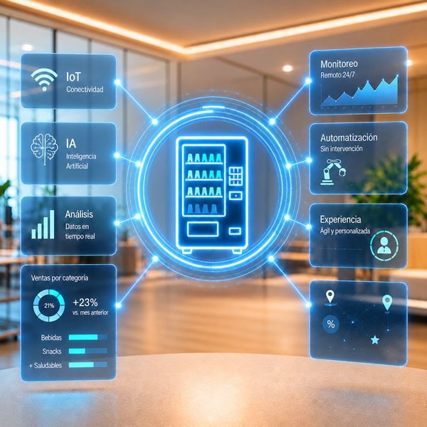Representación del proceso de innovación y digitalización en el sector del Vending